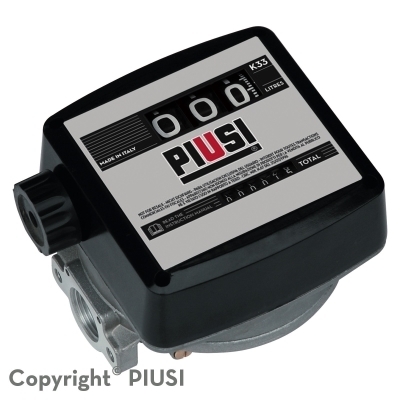 Piusi K33: đồng hồ cơ đo dầu diesel cho trạm cấp phát nội bộ