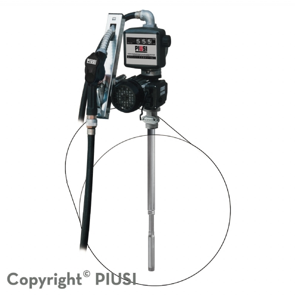 Bộ bơm dầu Piusi Drum Panther 56 K33: giải pháp bơm trực tiếp từ phuy và bồn